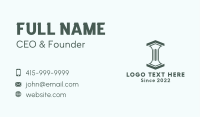 Column Architecture Business Card Image Preview