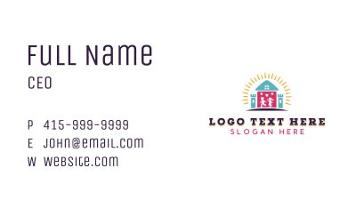 Home Castle Nursery Business Card Image Preview