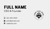 Rockstar Skull Headset Business Card Image Preview
