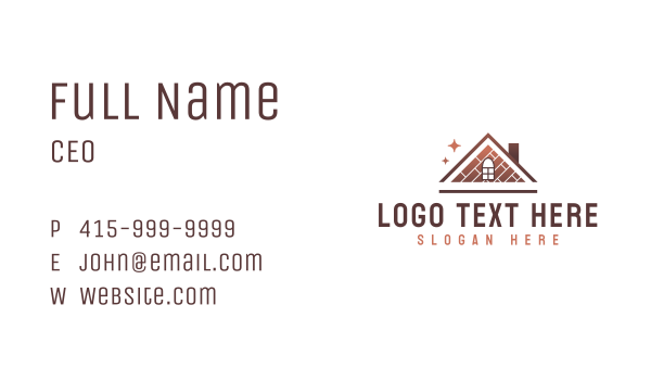 House Tile Flooring Business Card Design Image Preview