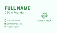 Natural Cleaning Sanitation Disinfection Business Card Design