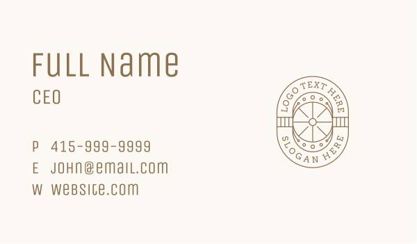 Upscale Brand Boutique Business Card Design Image Preview