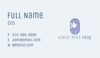 Beauty Salon Hairstylist  Business Card Image Preview