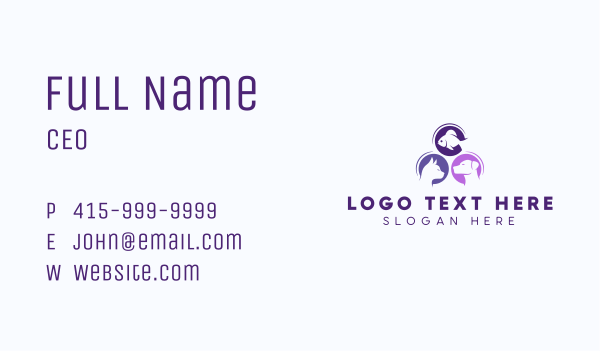 Pet Animal Veterinary Business Card Design Image Preview