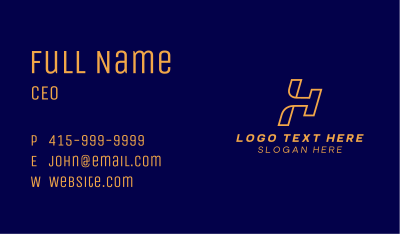 Logistic Courier Delivery Business Card Image Preview