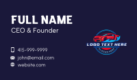 Car Auto Detailing Business Card Preview