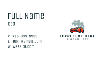 Car Vehicle Garage Business Card Image Preview