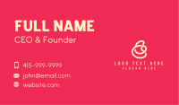 Generic Curvy Symbol Business Card Image Preview