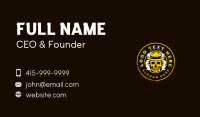 Skull Hat Smoking Business Card Image Preview