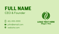 Environmental Science Leaves Business Card Preview