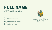 Colorful Leaf Gardening  Business Card Image Preview