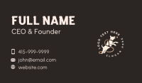 Dog Leash Trainer Business Card Preview