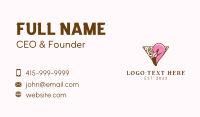 Elegant Flamingo Badge  Business Card Image Preview