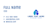 Water Faucet Plumbing Business Card Image Preview