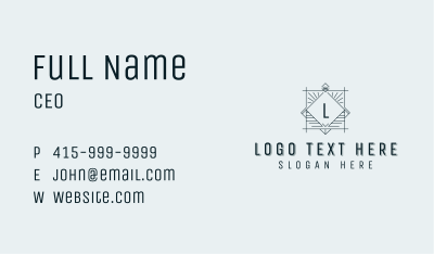 Artisanal Business Brand Business Card Image Preview