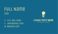 Lightning Power Fist Business Card Image Preview