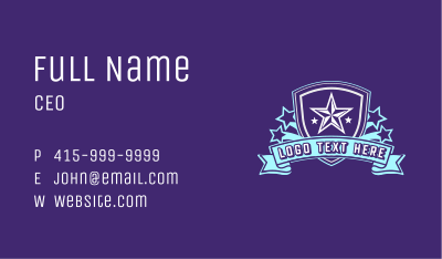 Star Shield Gaming Business Card Image Preview