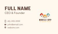 Residence House Roof Business Card Image Preview