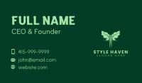 Human Leaf Wellness Business Card Image Preview