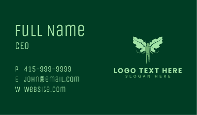 Human Leaf Wellness Business Card Image Preview