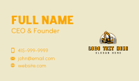 Excavation Quarry Mining Business Card Preview