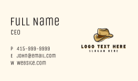 Western Cowboy Hat Business Card Image Preview