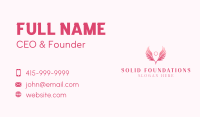 Halo Angel Memorial Business Card Image Preview