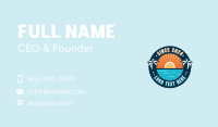 Beach Sea Toursim Business Card Preview