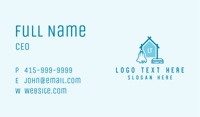 House Chore Cleaner Business Card Image Preview