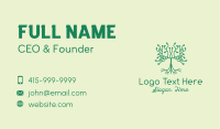 Natural Growing Seedling Business Card Image Preview