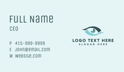 Optical Eye Care Business Card Image Preview
