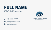 Village Wave Roofing Business Card Image Preview