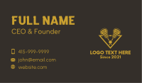 Sports Lacrosse Stick Business Card Image Preview
