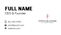 Ballerina Dance Performer Business Card Design