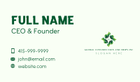 Leaf Plant Garden Business Card Design