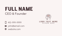 Brain Heart Mental Health Business Card Image Preview