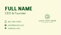 Natural Hand Vine Business Card Image Preview