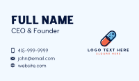 Medical Pill Drugstore Business Card Design