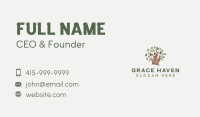 Family Wellness Tree Business Card Image Preview