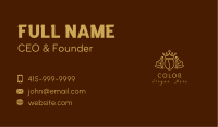 Royal Coffee Shop  Business Card Image Preview