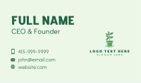 Leaf Plant Landscaping Business Card Image Preview