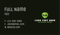 Alien Pixelated Game Business Card Image Preview