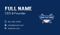 Baseball Sports Club Business Card Design