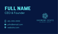 Blue Astral Letter Business Card Image Preview