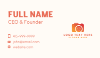 Seafood Photographer  Business Card Preview