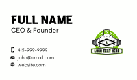 Gym Barbell Weights Business Card Preview