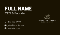 Bull Horn Letter B Business Card Image Preview