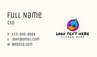 Cute Duck Mascot Business Card Image Preview