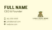 Retro Money Sack Business Card Preview