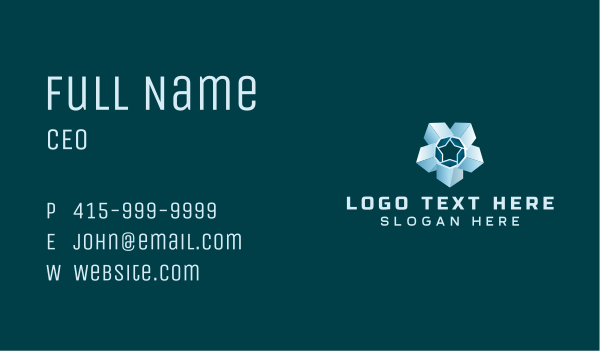 Cube Media Software Business Card Design Image Preview